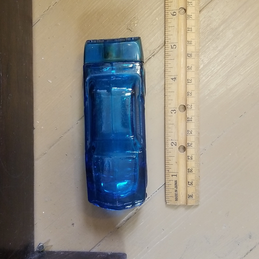 Vintage Avon 1964 Ford Mustang Blue Car Aftershave Bottle - Picture 12 of 12